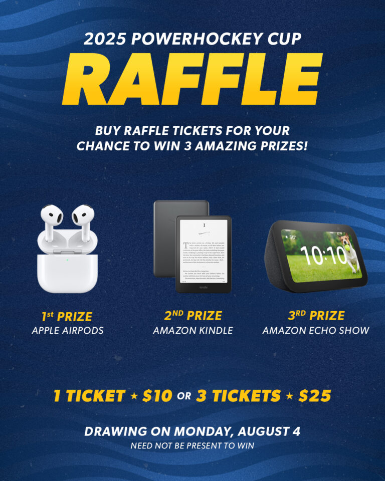 2025 Powerhockey Cup Raffle Ticket